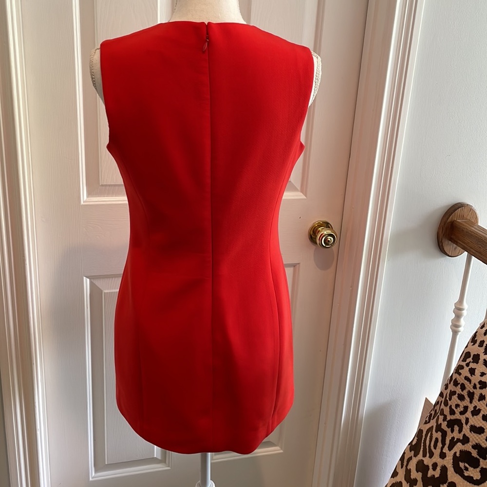 WORTH Red Sleeveless Dress - Picture 5 of 7